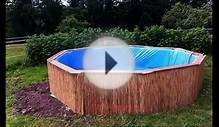 Сделать бассейн на даче своими руками видео